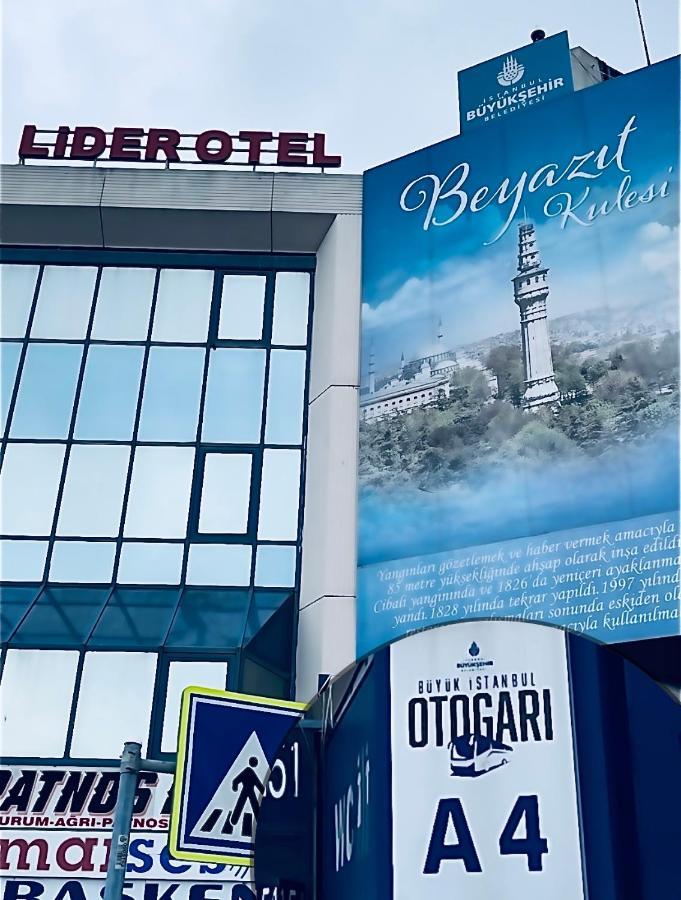 Lider Hotel Истанбул Екстериор снимка